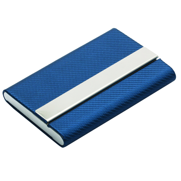 Twillys business card holder, dark blue photo