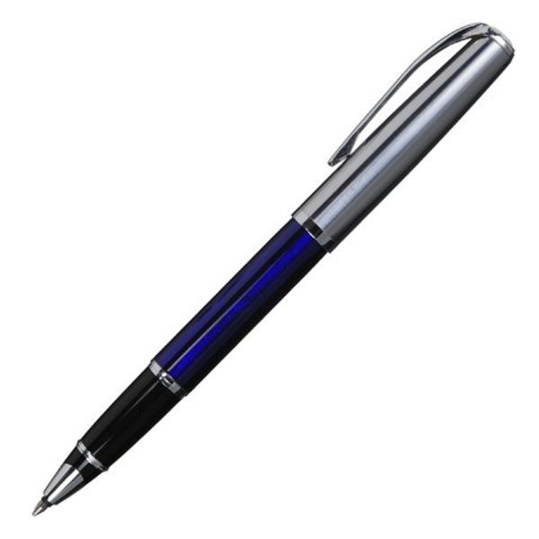 Lima roller pen, dark blue/silver photo