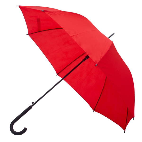 Fribourg auto open umbrella, red photo