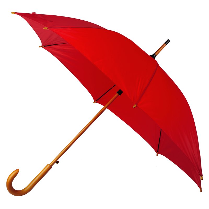 Martigny auto open umbrella, red photo