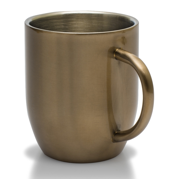380 ml usk steel mug, gold photo