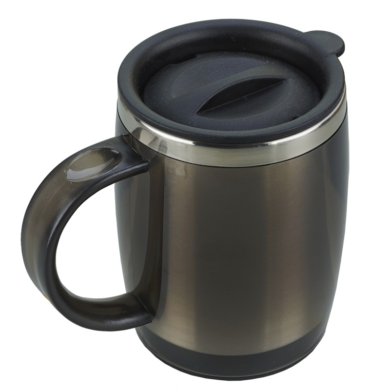 400ml Barrel insulated mug, graphite photo