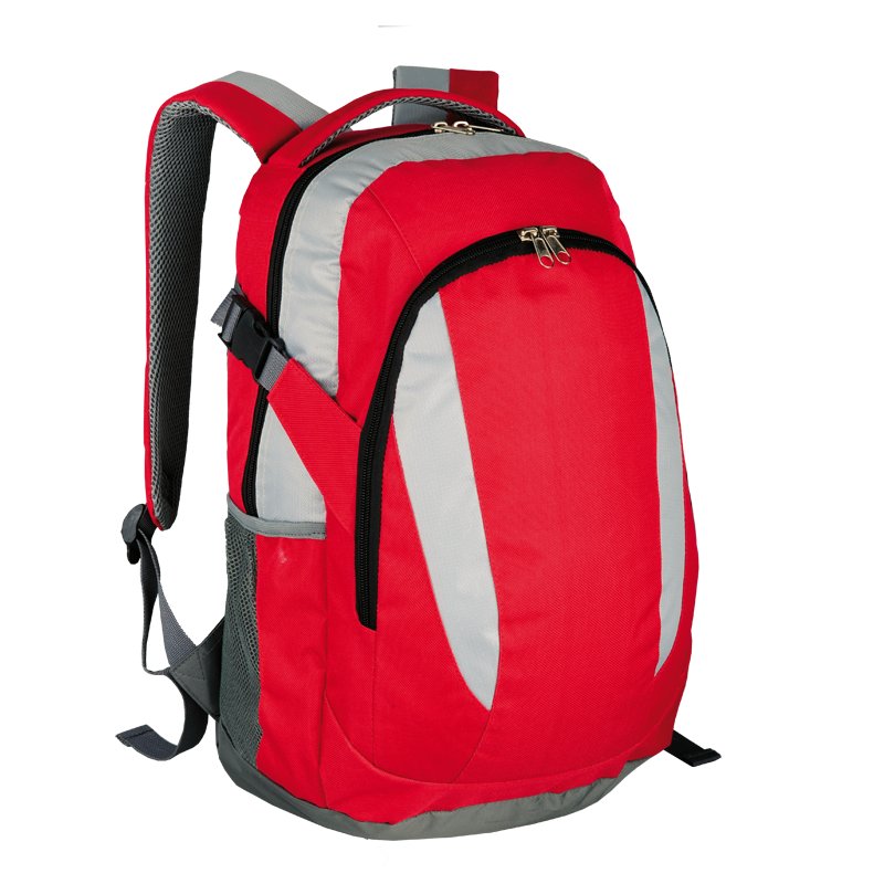 Visalis sport backpack, red/grey photo