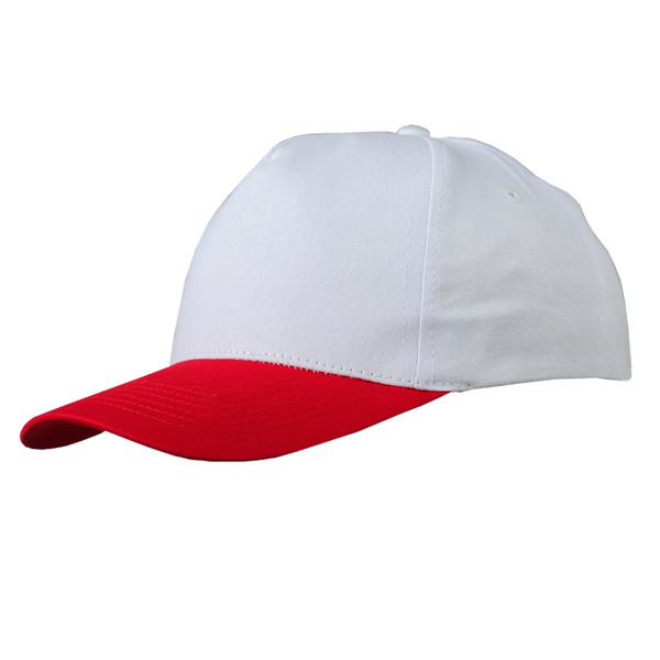 Daily kid cap, white-red photo