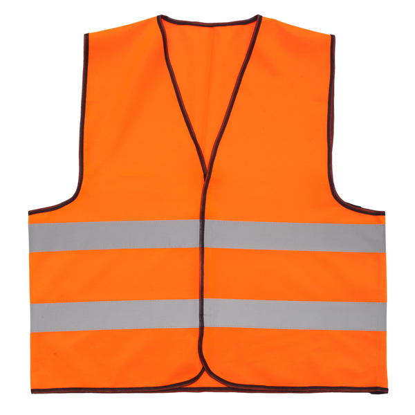 Safety vest L size, orange photo