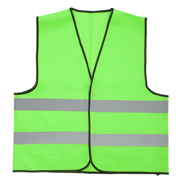 Safety vest L size, light green photo