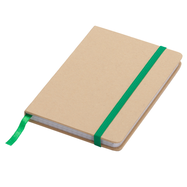 Lisboa Mini 90×140/80p square notepad, green/beige photo