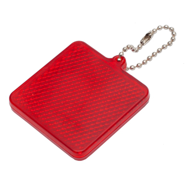 Suare Reflect keyring, red photo