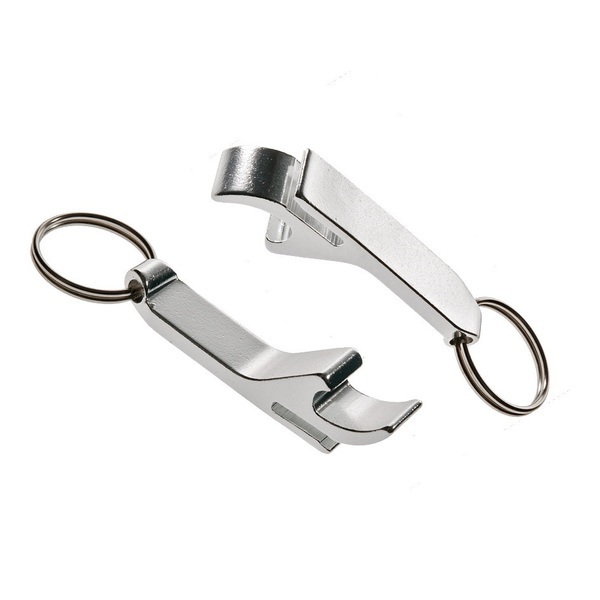 Aluminium keyring – opener, silver photo