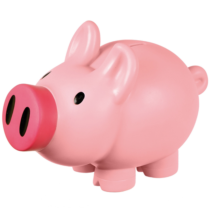 Piggy bank, pink photo