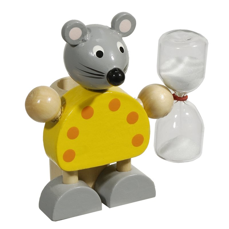 Mousy toothbrush holder, yellow photo