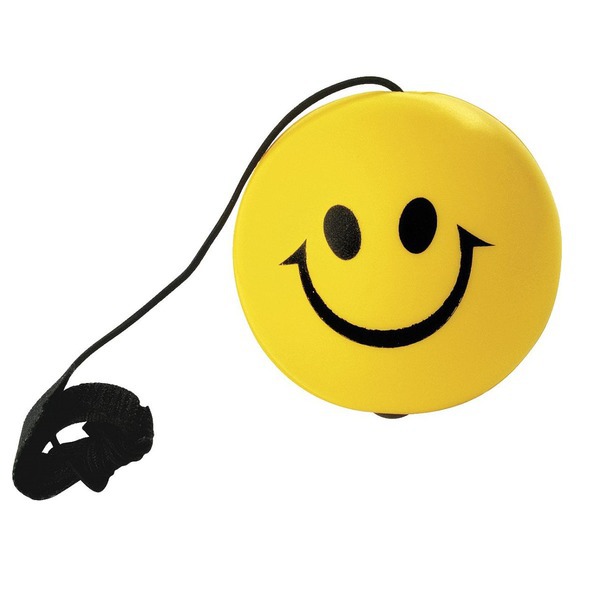 Happy antistress yo-yo, yellow photo