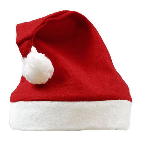 Christmas hat, red/white photo