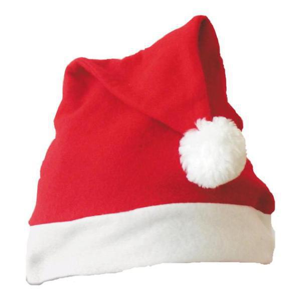 Children's Christmas hat, red/white photo