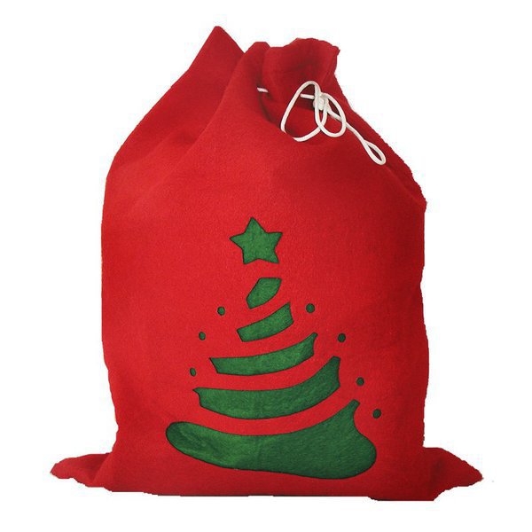 Christmas gift sack, red photo