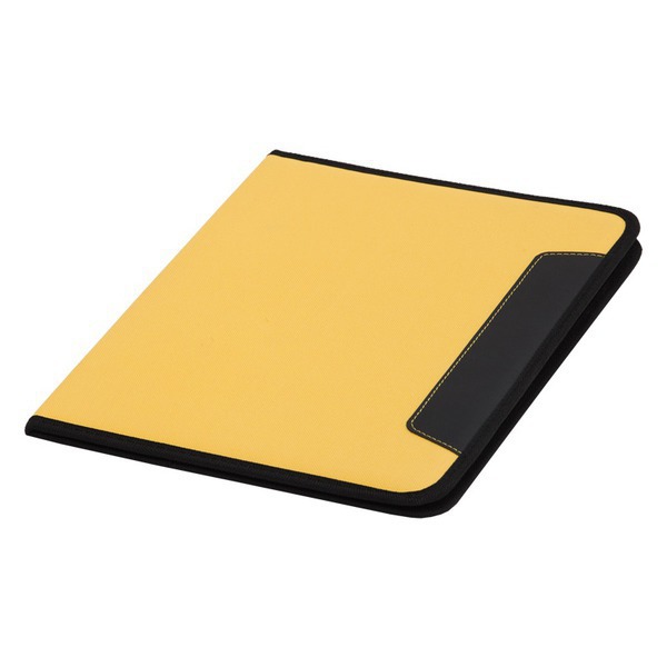 Ortona A4 folder, yellow/black photo